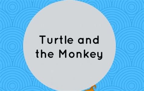 The Monkey And The Turtle | Kids Story - Short stories for kids