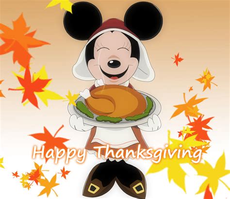 Minnie's Happy Thanksgiving by glezx on DeviantArt