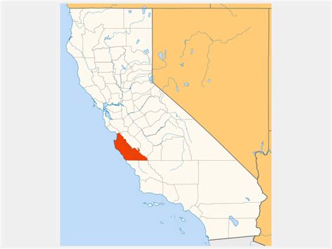 Monterey County, CA - Geographic Facts & Maps - MapSof.net