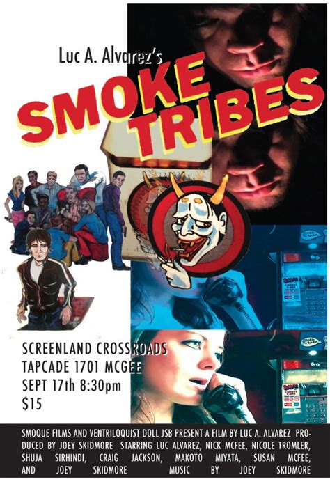 Smoke Tribes (2016) - Poster US - 1748*2648px