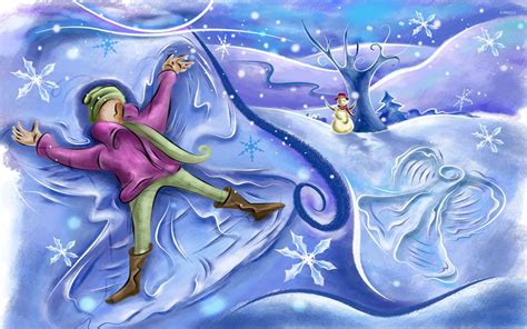 Snow Angel Wallpapers - Top Free Snow Angel Backgrounds - WallpaperAccess