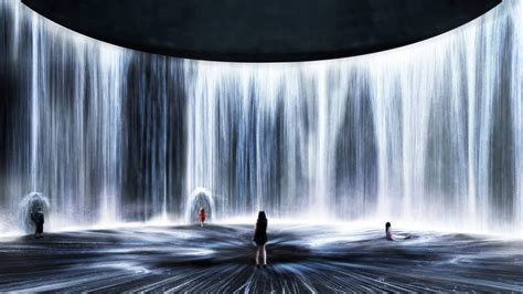 You'll Soon Be Able to Walk Along a Digital Waterfall In This Immersive Shanghai Installation ...