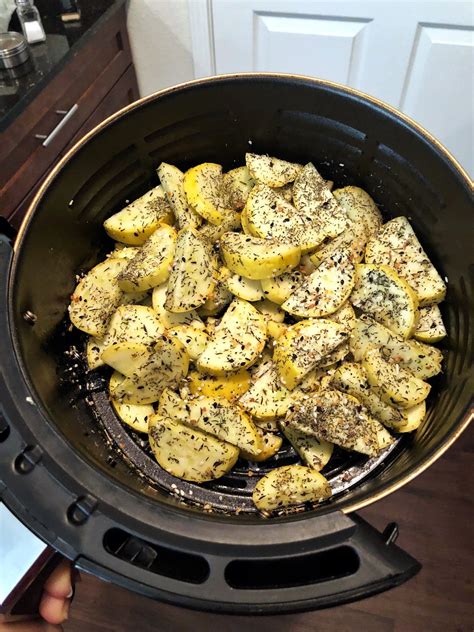 Easy Meal Prep: Air Fryer Roasted Yellow Squash — Awakened Nutrition & Training Air Fryer ...