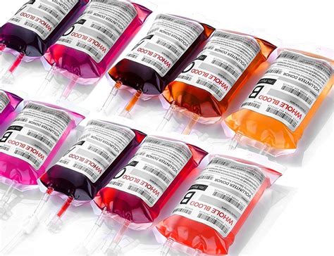 Buy WYNK Live Blood of Theme Parties Blood Bags for Drink Cups Set of ...