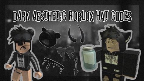 Black Aesthetic Roblox Picture Ids