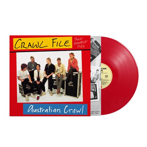 Crawl File (Red LP) by Australian Crawl | The Sound of Vinyl AU