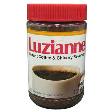 Luzianne Instant Coffee & Chicory 8 oz