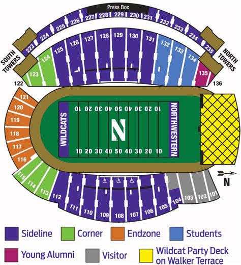 Ryan Field, Northwestern's stadium -- HuskerMax™