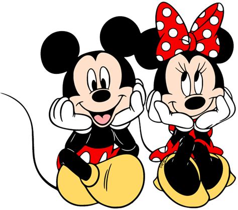 Minnie And Mickey Mouse Clipart