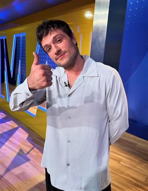 Josh Hutcherson continues his press tour for The Beekeeper with Good Morning America today : r ...