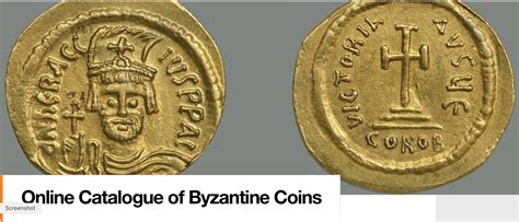 Online Catalogue of Byzantine Coins – Centre for Coins, Culture and Religious History Foundation