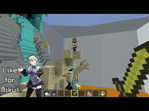 Minecraft EPIC Hatsune Miku STATUE! It's Massive! - YouTube