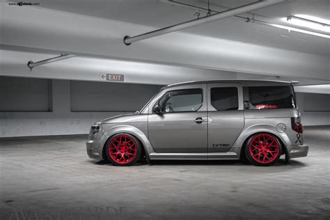 Gray Honda Element Taken to Another Level with Custom Body Kit and ...