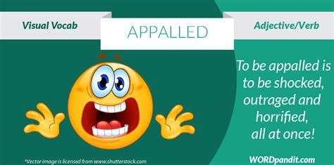 Meaning of appalled