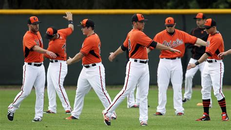 Highlights from first workout day for Orioles pitchers and catchers ...