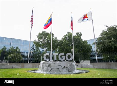 A logo sign outside of the headquarters of the Citgo Petroleum ...