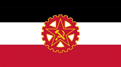 Communist German Empire Flag by PeterSchulzDA on DeviantArt