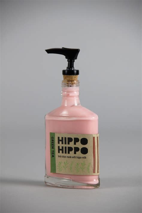 Hipster Hippo Milk Body Lotion Package Design :: Behance