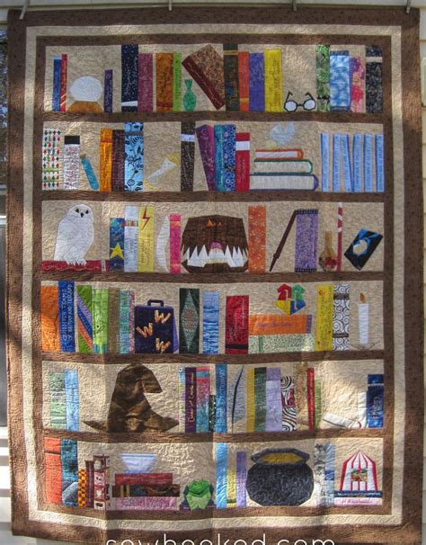 Harry Potter Themed Quilt Patterns | Harry potter quilt, Quilts, Book quilt