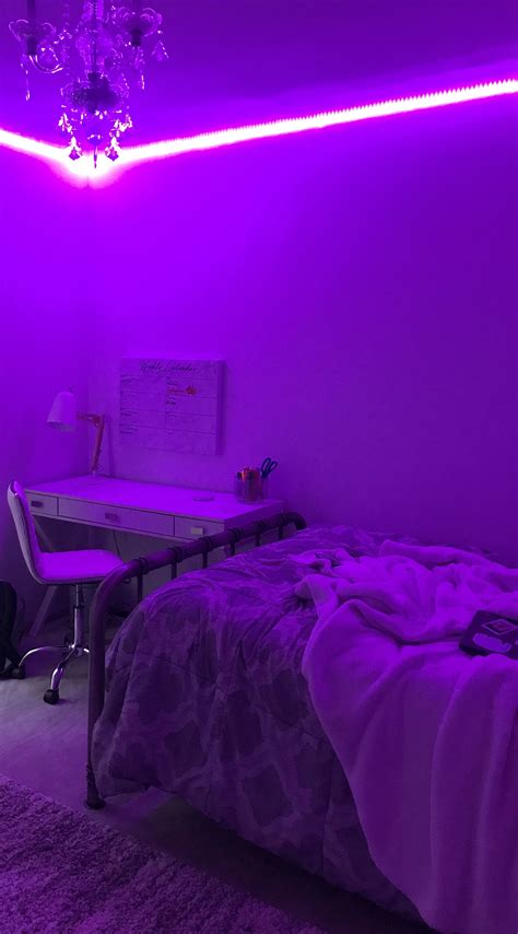 Bedroom For 15 Year Old Girl | Neon room, Led lighting bedroom, Neon bedroom
