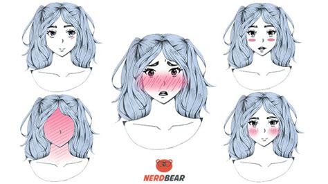 How To Draw Anime Blush