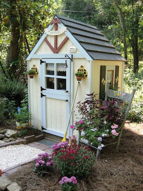 whimsical cottage garden shed | GARDEN SHEDS | Pinterest