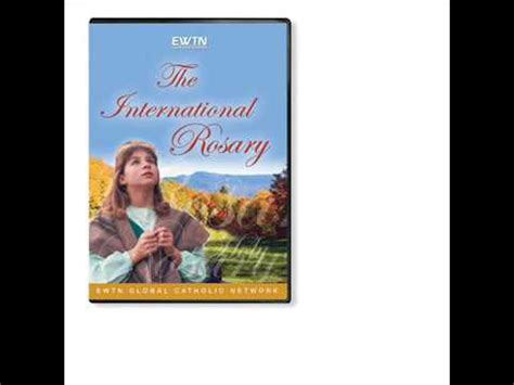 EWTN INTERNATIONAL ROSARY Joyful Mysteries - YouTube