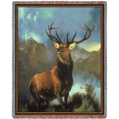 Monarch Of The Glen Art Tapestry Throw | Monarch of the glen, Framed art prints, Picture frame art