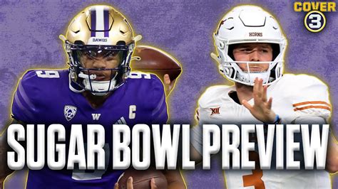 Sugar Bowl Preview: Washington Huskies vs Texas Longhorns in the College Football Playoff ...