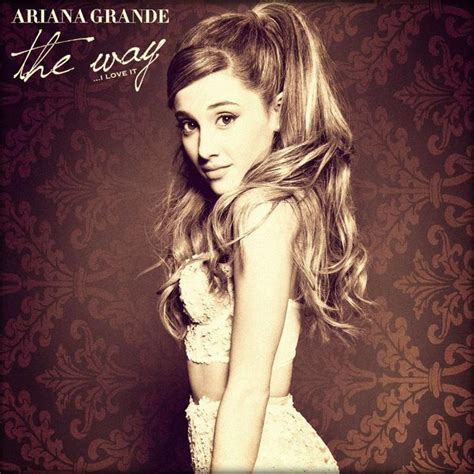 Music artwork for Ariana Grande - "The Way" made by KG. | Ariana grande the way, Ariana grande ...