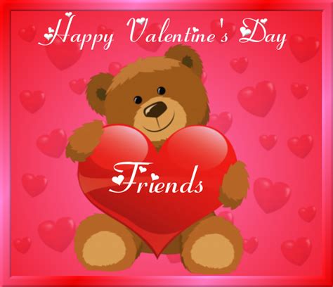 Happy Valentine's Day Friends Pictures, Photos, and Images for Facebook, Tum… | Happy valentines ...