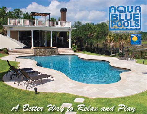 Magazine of Aqua Blue Pools | Aqua Blue Pools Custom Swimming Pools