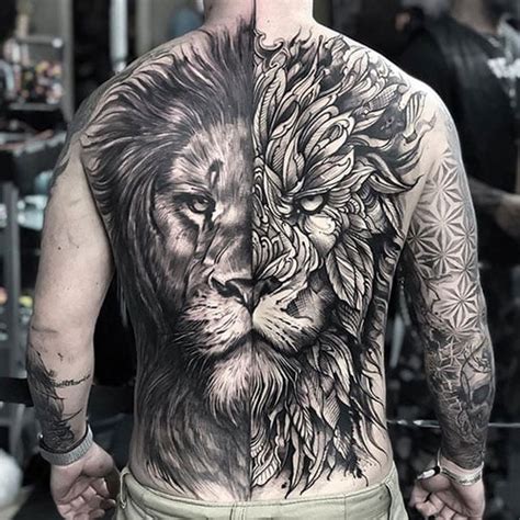 Amazing Full Back Tattoo Drawings - Meulin