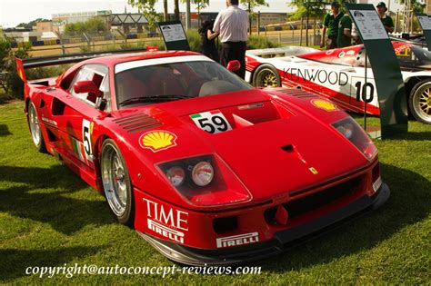 FERRARI F40 and Competition F40 GTE and F40 LM 1987 -1992