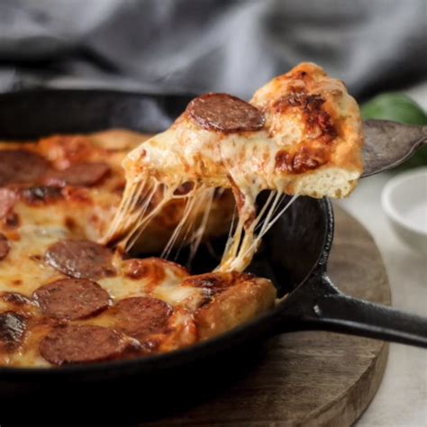 Cast iron pan pizza recipe – Artofit