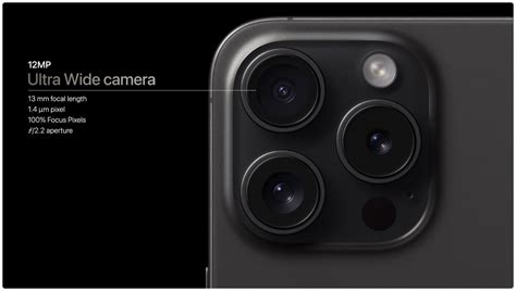 Rumor: iPhone 16 Pros to get a 48-megapixel ultra wide camera