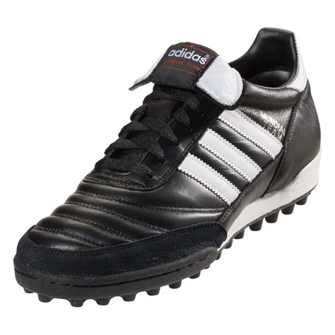 adidas Mundial Team Artificial Turf Shoe - Black/White. UPPER: Soft ...