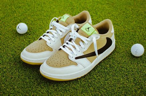 Travis Scott x Air Jordan 1 Low Golf Olive FZ3124-200 | SBD