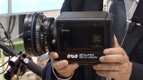 8K Ultra HD Compact Camera and HEVC Encoder by NHK