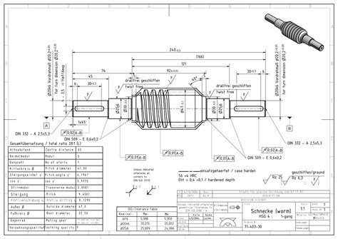 Mechanical Engineering Realistic Drawing - Drawing Skill