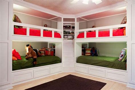 21 Most Amazing Design Ideas For Four Kids Room - Architecture & Design