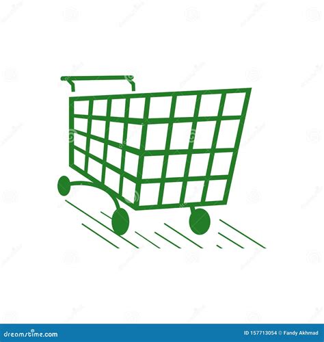 A Trolley Shopping Cart Logo Icon Design Shop Symbol Vector ...