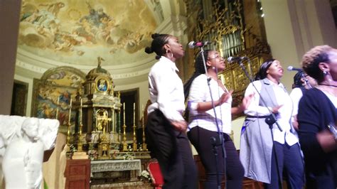 The London Community Gospel Choir in Terni Cathedral for Umbria Jazz Spring