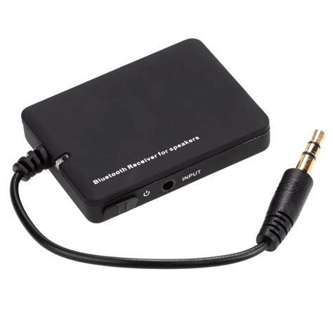 New Mini Portable Wireless 3.5mm Jack Bluetooth Receiver Audio Adapter ...