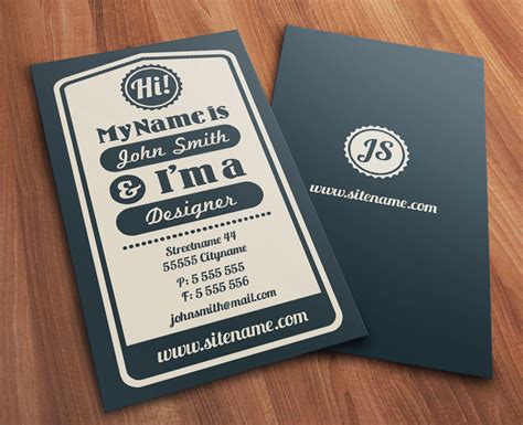 24 Vintage Business Cards with a Modern Twist