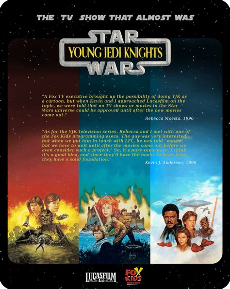 Young Jedi Knights: The TV Series That Almost Was : r/StarWarsEU