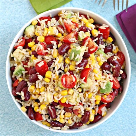 Brown Rice Salad Recipe - Veggies Save The Day