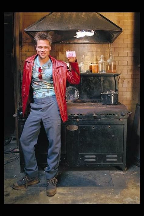 Brad Pitt as Tyler Durden - Fight Club | Clube da luta, Filme clube da ...