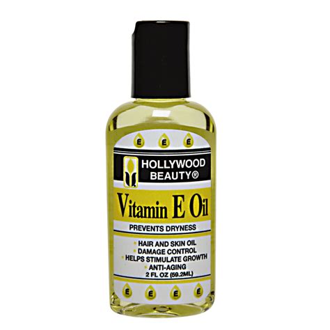 Hollywood Beauty Vitamin E Hair Oil, 2 oz - INCI Beauty