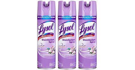 Lysol Disinfectant Spray - 3 Scents